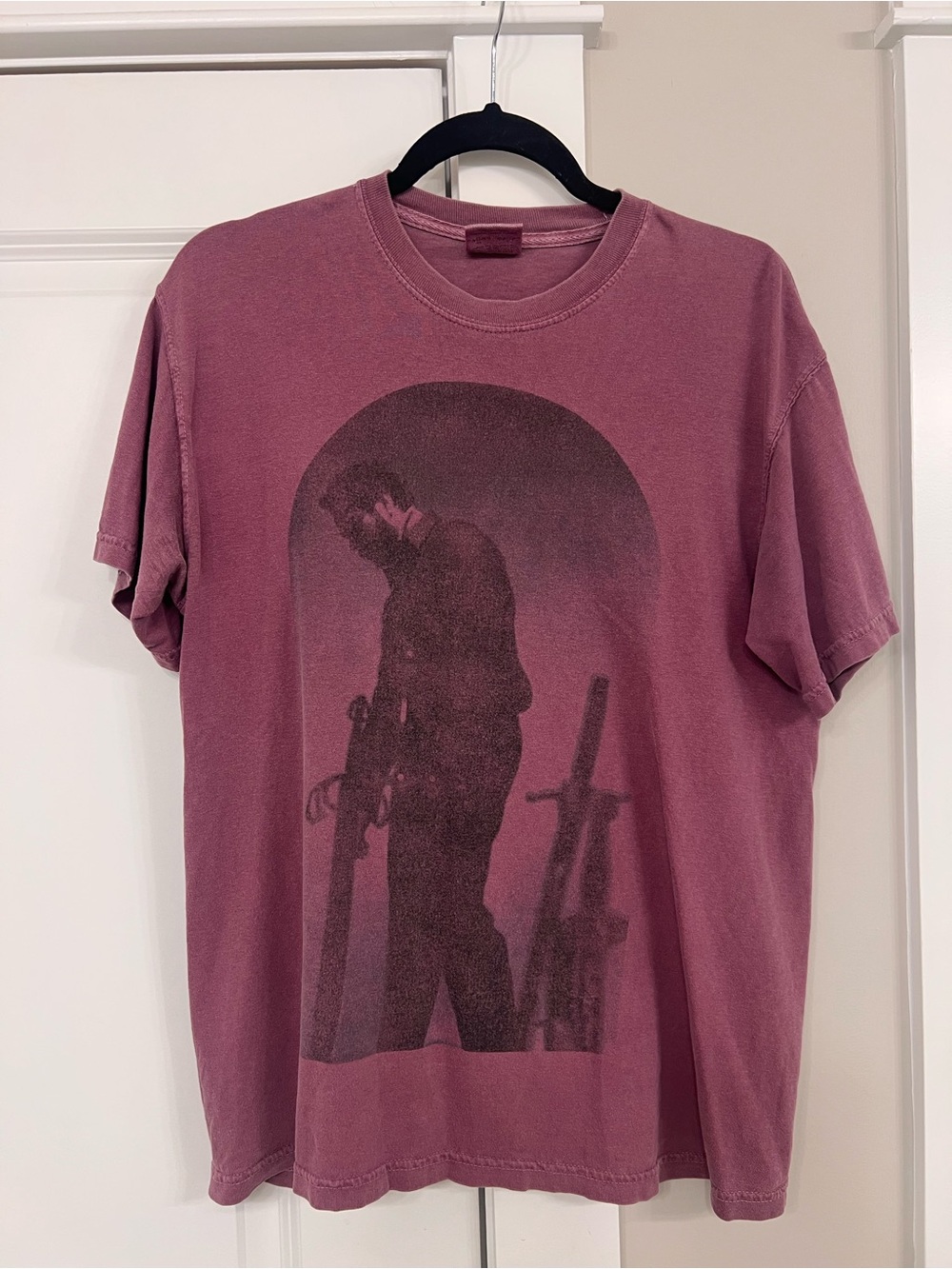 Post Malone Hollywoods Bleeding Comfort Colors Men's Crewneck Tee Size M